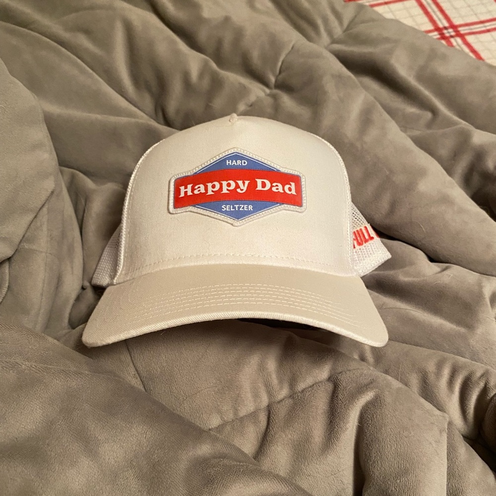 Authentic full send happy dad hat.